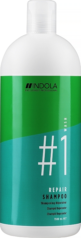 Repairing Shampoo for Damaged Hair - Indola Innova Repair Shampoo — photo N1