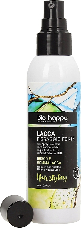 Hair Spray - Bio Happy Hair Styling Firm Hold Hair Spray — photo N5