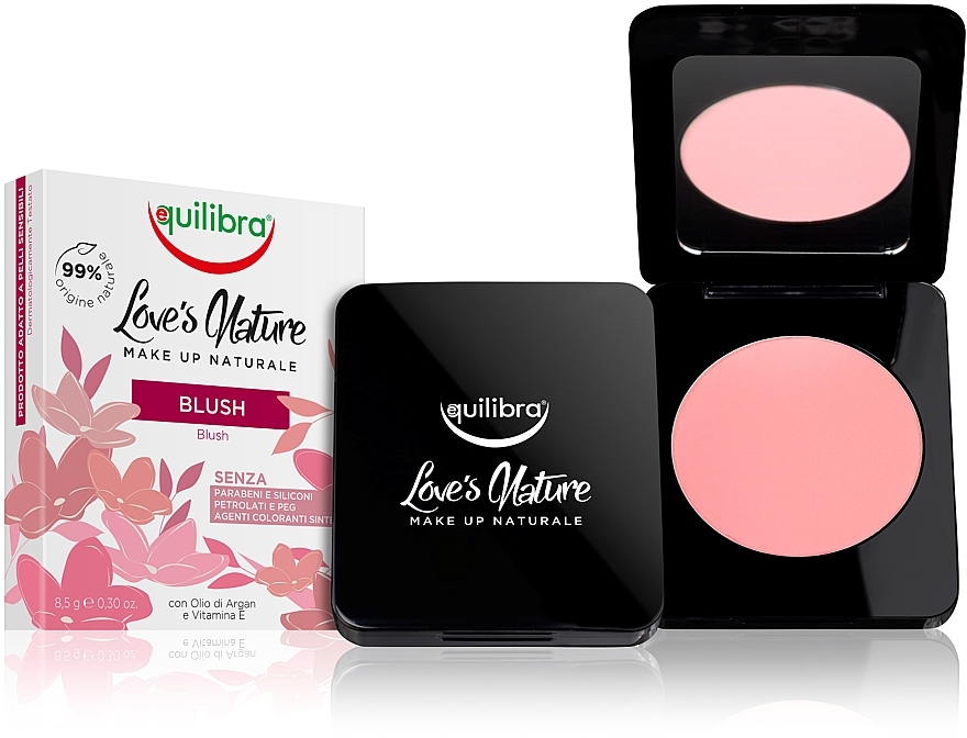 Compact Blush - Equilibra Love's Nature Compact Blush — photo N1