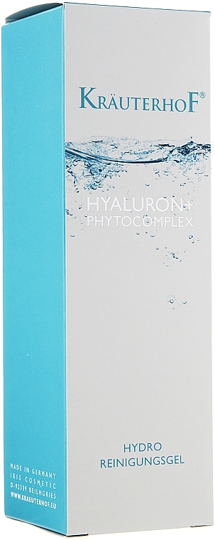 Facial Hydrogel with Phytocomplex & Hyaluronic Acid - Krauterhof Hyaluron Phytocomplex Hydrogel — photo N10