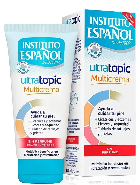 ボディ クリーム - Instituto Espanol Ultratopic Multicrema — photo N1