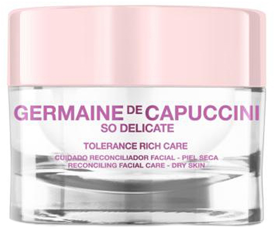 Soothing Cream for Dry Skin - Germaine de Capuccini So Delicate Tolerance Rich Care — photo N5