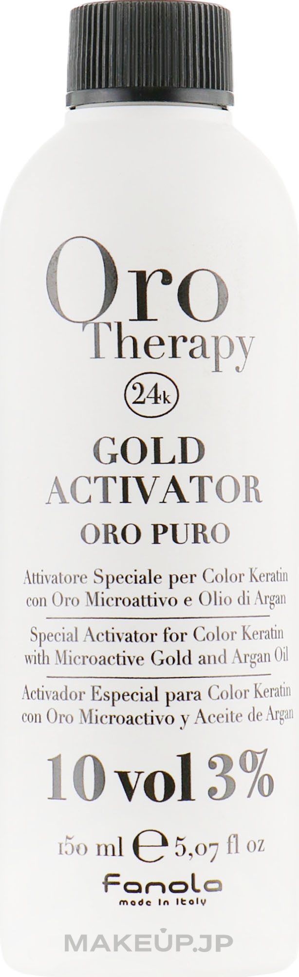 Color Activator with Microactive Gold - Fanola Oro Gold — photo 150 ml
