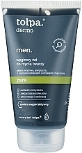 Tołpa Dermo - Men Pure Charcoal Face Wash Gel — photo N1