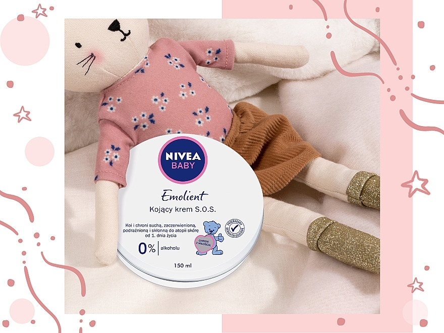 Kids Soothing Cream - NIVEA Baby Emolient SOS Creme — photo N6