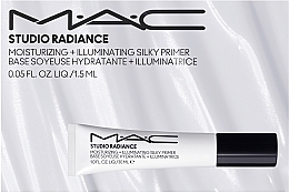 GIFT! Moisturising Primer - MAC Studio Radiance Moisturizing & Illuminating Silky Face Primer (sample) — photo N2