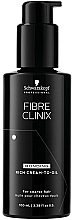 Regenerating Hair Cream Oil - Schwarzkopf Professional Fibre Clinix Bonding Light Rich Cream-To-Oil — photo N1