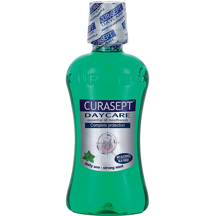 Strong Mint Mouthwash - Curaprox Curasept Daycare Strong Mint Mouthwash — photo N1