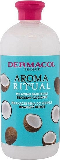 Brazilian Coconut Bath Foam - Dermacol Aroma Ritual Brazilian Coconut Relaxing Bath Foam — photo N1