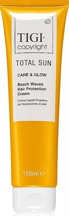 Protective Hair Cream - Tigi Copyright Total Sun Beach Waves Hair Protection Cream — photo N3