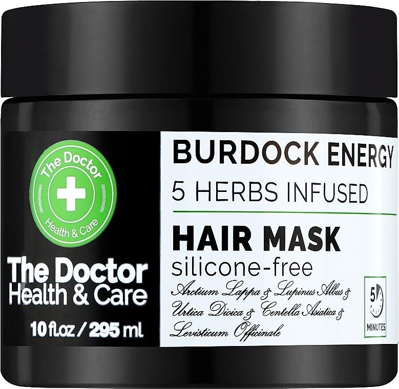 Burdock Power Hair Mask - Domashniy Doktor — photo N2