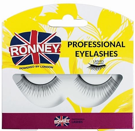 False Lashes, synthetic - Ronney Professional Eyelashes RL00026 — photo N1