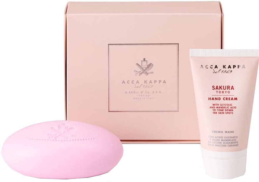 Acca Kappa Sakura Tokyo - Set (h/cr/75ml + soap/150g) — photo N3