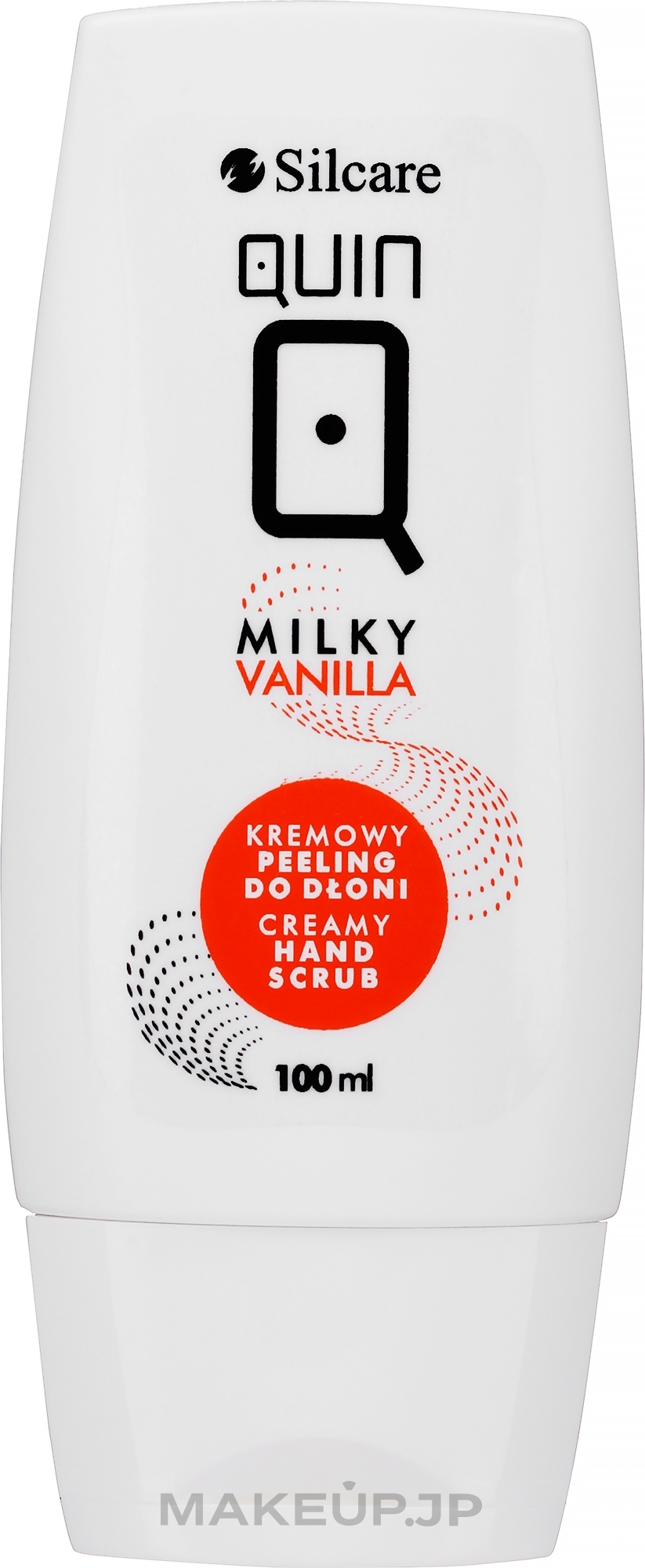 Creamy Hand Peeling - Silcare Quin Hand Cream Peeling Milky Vanilla — photo 100 ml