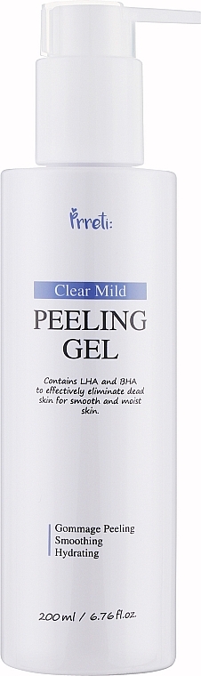 Peeling Gel - Prreti Clear Mild Peeling Gel — photo N1