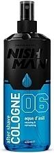 After Shave Cologne - Nishman Aqua D'asil Cologne No.6 — photo N4