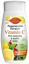 Regenerating Vitamin C Shampoo for Normal & Dry Hair - Bione Cosmetics Vitamin C Hair Shampoo — photo N1