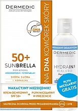 Fragrances, Perfumes, Cosmetics Set for Dry and Normal Skin - Dermedic Sunbrella (cr/50g + water/100ml)