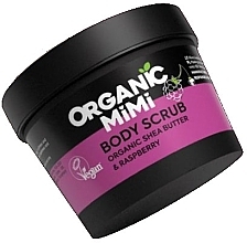 Shea & Raspberry Body Scrub - Organic Mimi Body Scrub Shea & Raspberry — photo N1