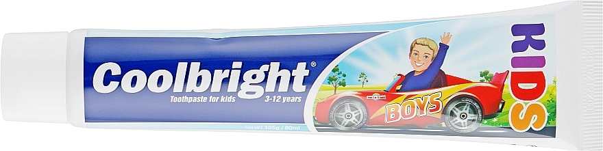 Kids Toothpaste - Coolbright Kids Boys — photo N9