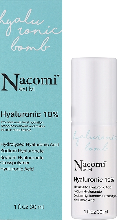 Hyaluronic Acid 10% Face Serum - Nacomi Next Level Hyaluronic 10% — photo N2