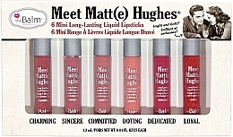 Fragrances, Perfumes, Cosmetics Mini Liquid Matte Lipsticks - theBalm Meet Matt(e) Hughes 6 mini Liquid Lipsticks (lipstick/6x1.2ml)