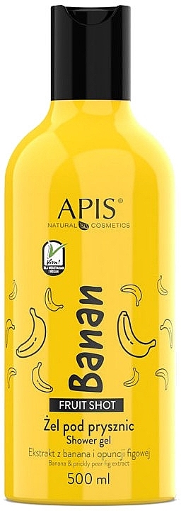 Banana Shower Gel - APIS Professional Fruit Shot Banana Shower Gel — photo N4