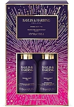 Fragrances, Perfumes, Cosmetics Set - Baylis & Harding Moonlight Fig Make Me Sparkle Bathing Gift Set (sh/gel/300ml + h/b/lot/100ml + soap/100g)