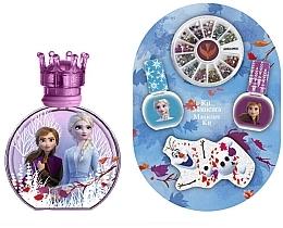 Fragrances, Perfumes, Cosmetics Air-Val International Disney Frozen II - Set (edt/100ml + manicure/kit)
