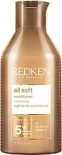 Fragrances, Perfumes, Cosmetics Dry & Brittle Hair Conditioner - Redken All Soft Conditioner