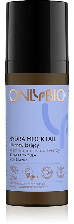 Rich Ultra-Moisturizing Face Compress Cream - Only Bio Hydra Mocktail Ultra-moisturizing Cream-Compress Rich — photo N1