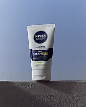 Men Face Cream for Sensitive Skin - Nivea Men Sensitive Facial Cream SPF15 — photo N5