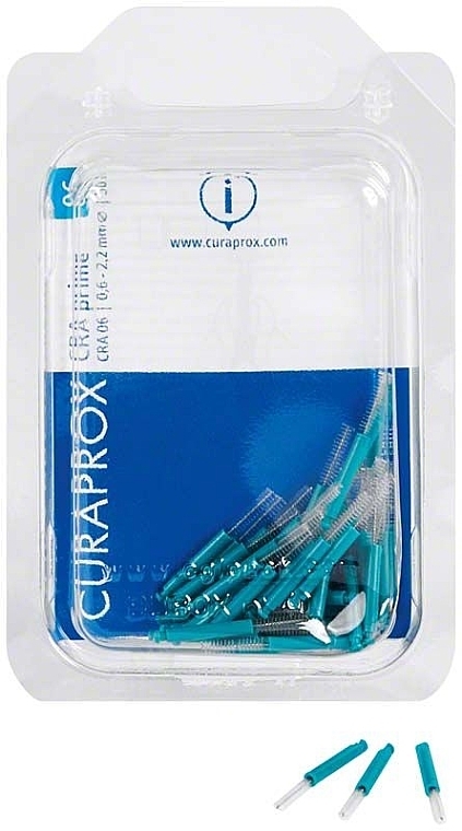 Interdental Brush Set 'CRA 06 Prime', 0.6-2.2mm - Curaprox — photo N13