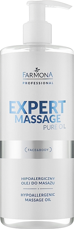 Hypoallergenic Massage Oil - Farmona Professional Expert Massage Pure Oil — photo N3