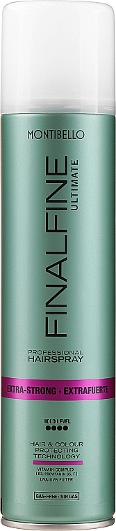 Gas-free Setting Spray - Montibello Finalfine Ultimate Extra-Strong Hairspray — photo N2