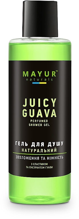 Natural Shower Gel "Guava" - Mayur — photo N1