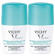 Set - Vichy Deo Intense Transpiration Roller 48H (deo/50ml + deo/50ml) — photo N1