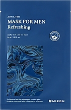 Refreshing Men Face Mask - Mizon Joyful Time Mask For Men Refreshing — photo N1