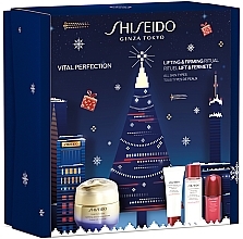 Fragrances, Perfumes, Cosmetics Set - Shiseido Vital Perfection Holiday Kit (f/cr/50ml + clean/foam/15ml + f/lot/30ml + f/conc/10ml)