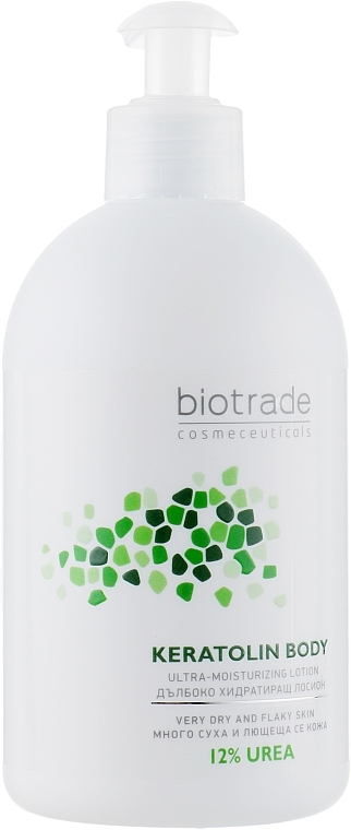 Body Lotion with 12% Urea for Intensive Moisturizing with a Mild Keratolytic Effect - Biotrade Keratolin Body Ultra-Moisturizing Lotion — photo N2