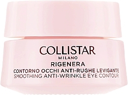 Fragrances, Perfumes, Cosmetics Smoothing Eye Cream - Collistar Regenerate Smoothing Anti-Wrinkle Eye Contour (tester)