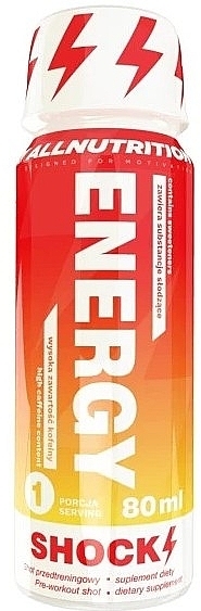 Pre-workout energy complex - AllNutrition Energy Shock Shot — photo N3