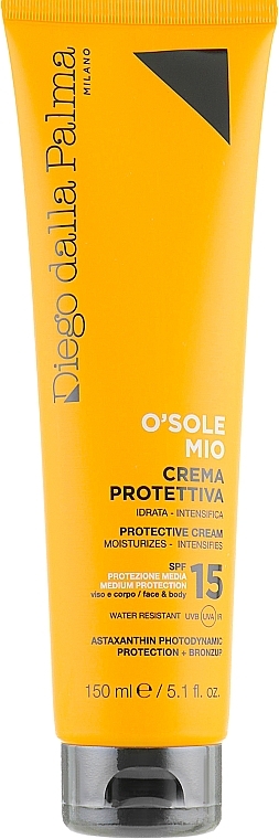 Face & Body Sun Cream - Diego Dalla Palma O'Solemio Protective Cream SPF15 — photo N15