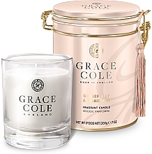 Scented Candle - Grace Cole Boutique Ginger Lily & Mandarin Fragrant Candle — photo N7