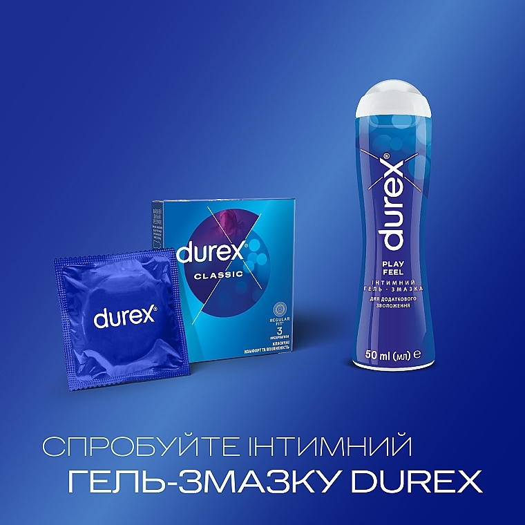 Condoms, 3 pcs - Durex Classic — photo N6