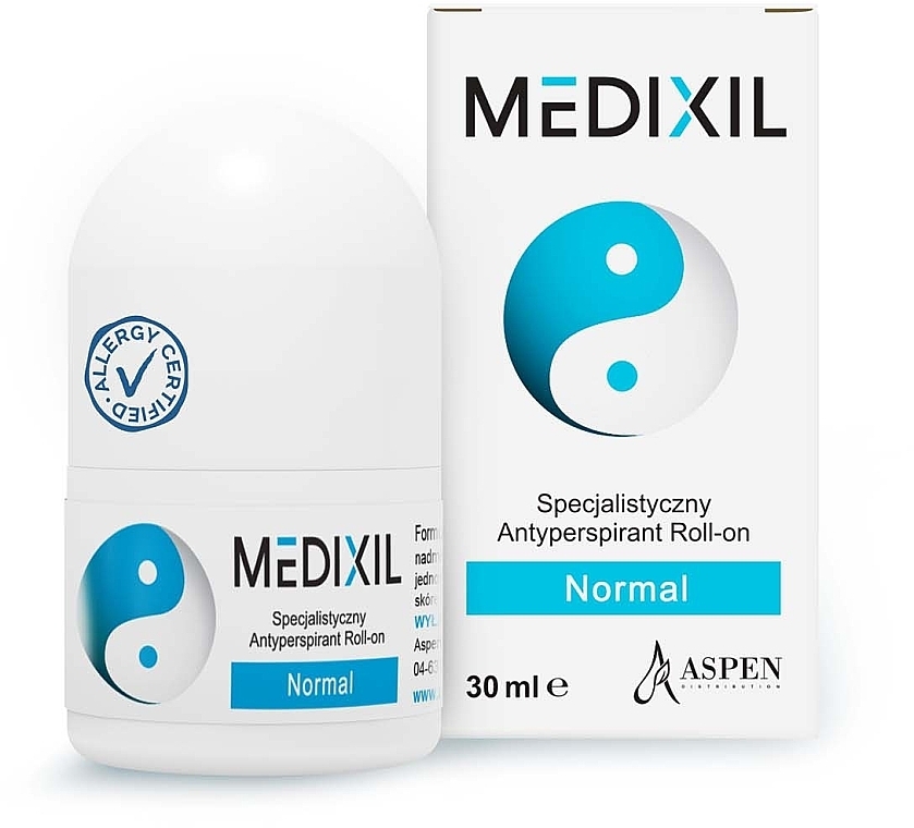 Antiperspirant for Normal Skin - Medixil Normal Antyperspirant Roll-On — photo N1