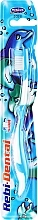 Fragrances, Perfumes, Cosmetics Kids Toothbrush Rebi-Dental M16, soft, blue - Mattes