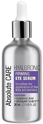 Eye Serum - Absolute Care Hyaluronic Firming Eye Serum — photo N1