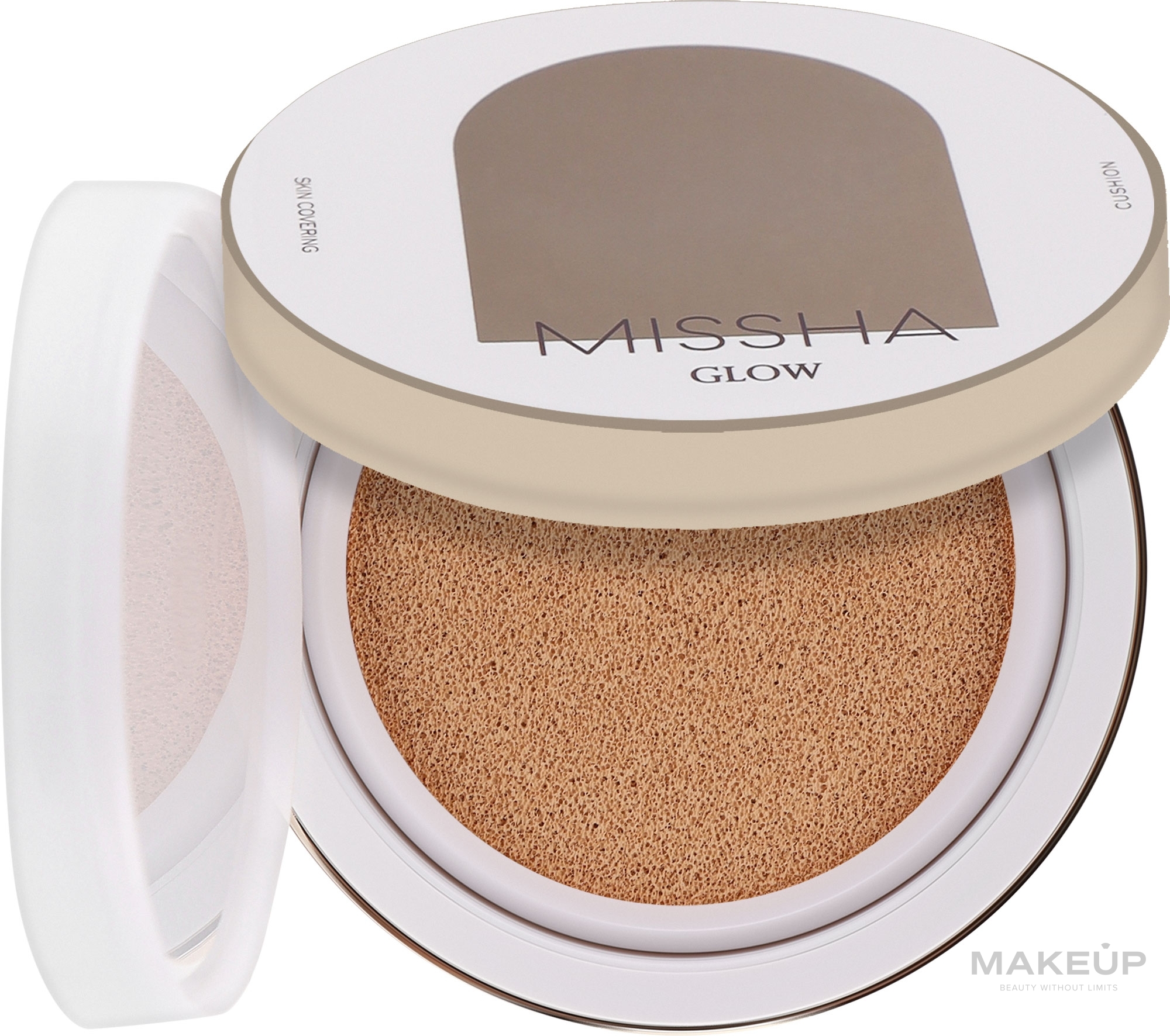 Cushion Foundation - Missha Glow Cushion SPF45 — photo 21N - Vanilla