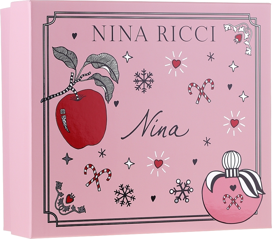 Nina Ricci Nina - Set (edt/50ml + lipstick/2.5g) — photo N1
